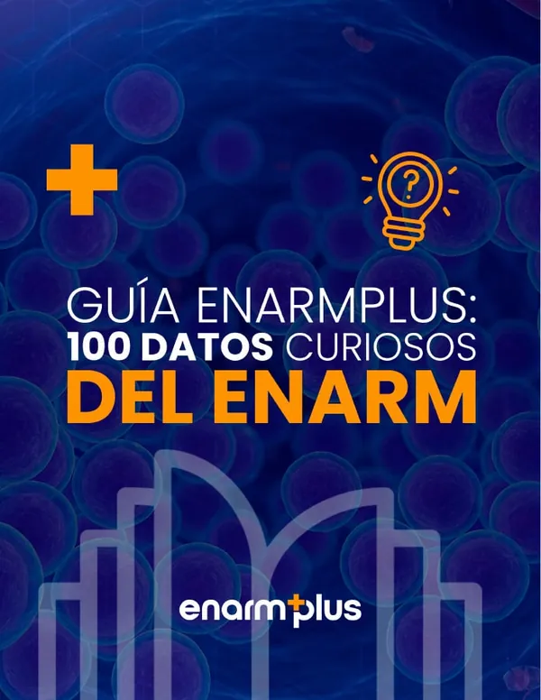 Portada de la guía 100 datos curiosos del ENARM